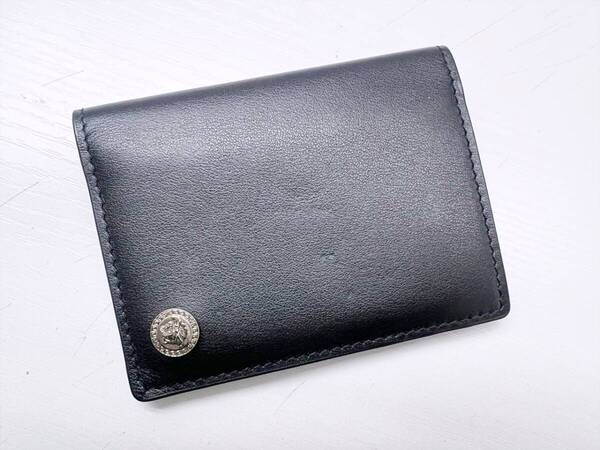 良好品 VERSACE ヴェルサーチ メデューサ ロゴ カーゴ バイフォールドウォレット カードケース