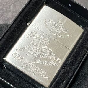 zippo サイレンススズカ 宝塚記念 競馬 希少モデル ヴィンテージ 1999年製 ② Silence Suzuka シルバーインナー 1998年製 ケース 保証書
