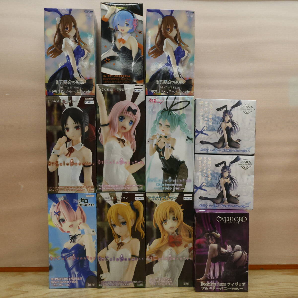 BiCute バニー フィギュア 16点 まとめ売り SAO 初音ミク かぐや