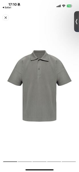Homme plisse イッセイミヤケ ポロシャツ