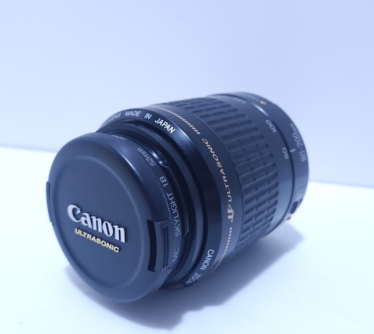 Canon ULTRA SONIC 80-200スーム 望遠レンズ Canon EF 80-200mm USM キヤノン HAKUBA MC SKYLIGHT 動作未確認 (K-48)