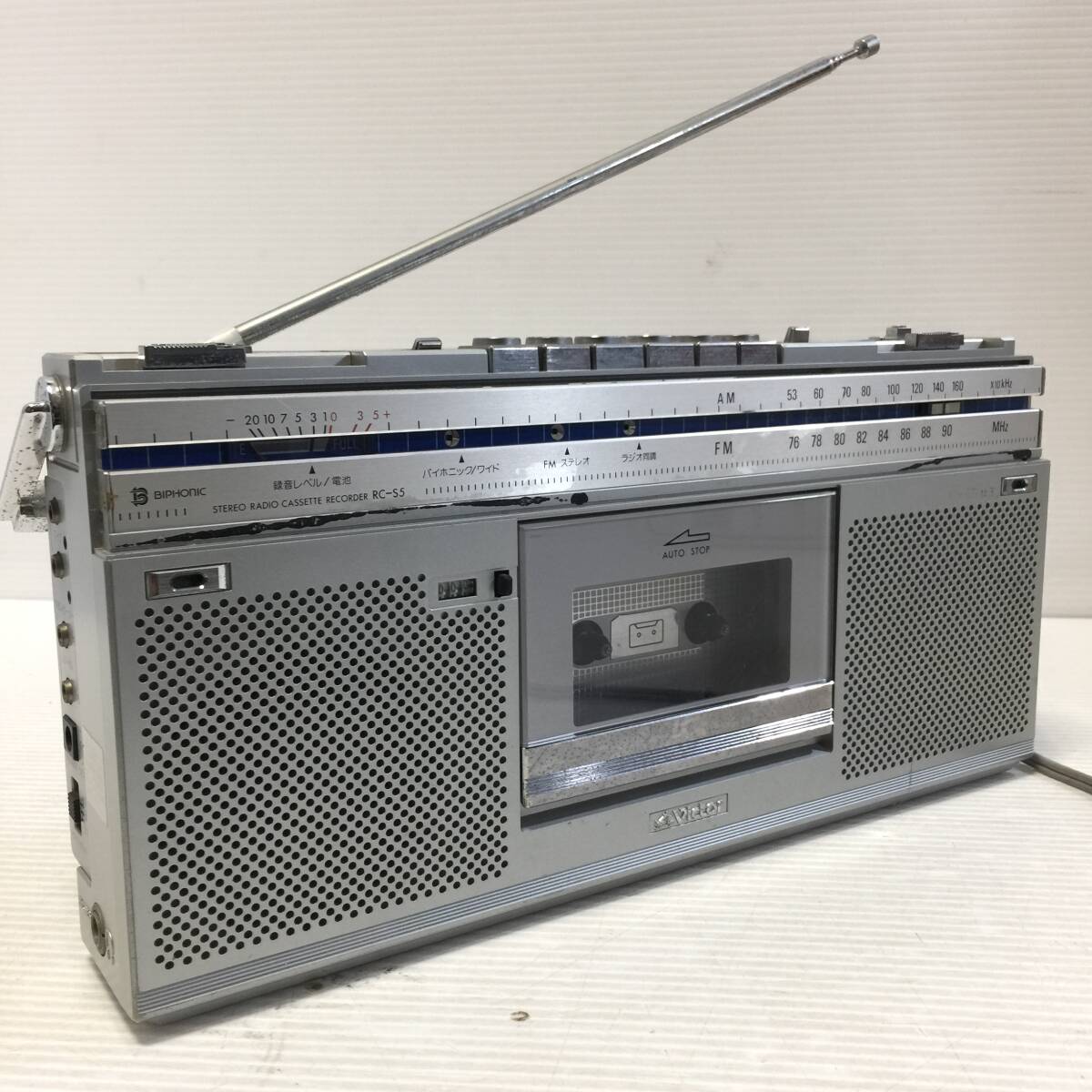 Yahoo!オークション -「ビクター ステレオ レトロ」(ラジカセ Yahoo!オークション -「ビクター ステレオ レトロ」(ラジカセ