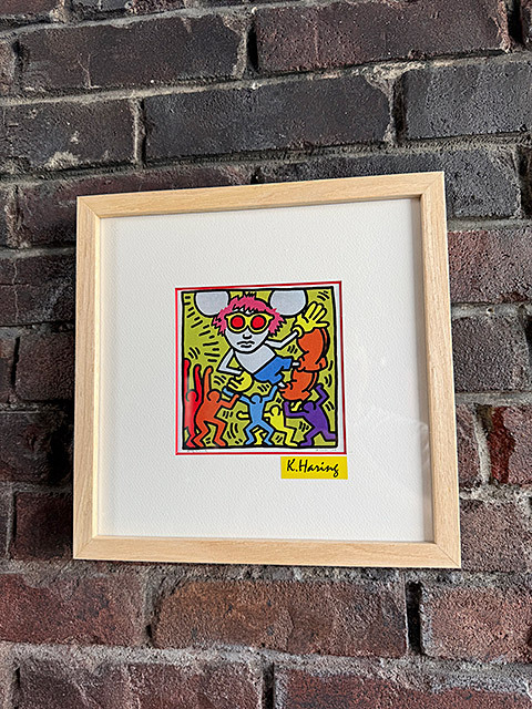 Yahoo!オークション -「keith haring」(絵画) (美術品)の落札