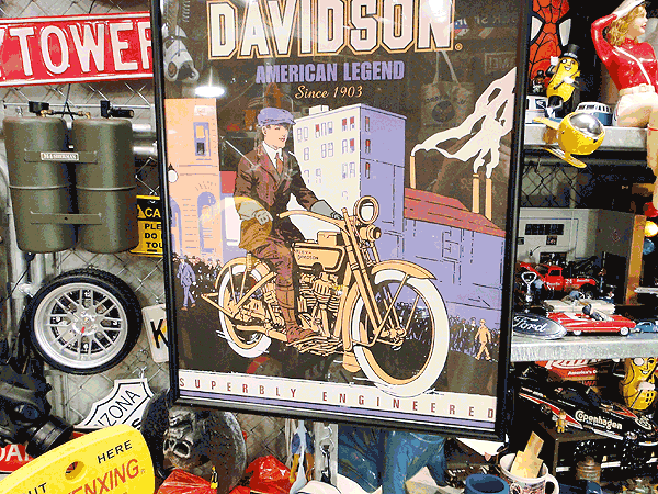 ハーレーダビッドソン ビッグアートフレーム （アメリカンレジェンド） アメリカ雑貨 アメリカン雑貨