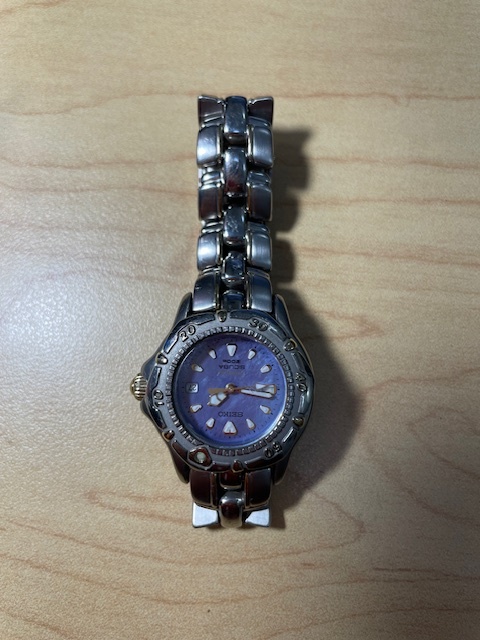 SEIKO セイコー プロフェッショナル 200m 2A22-0320 チタン QZ