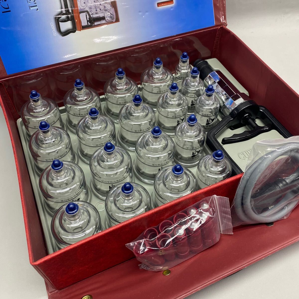 楽天市場】カッピング セット プハン 吸い玉 カップ5種類 19個