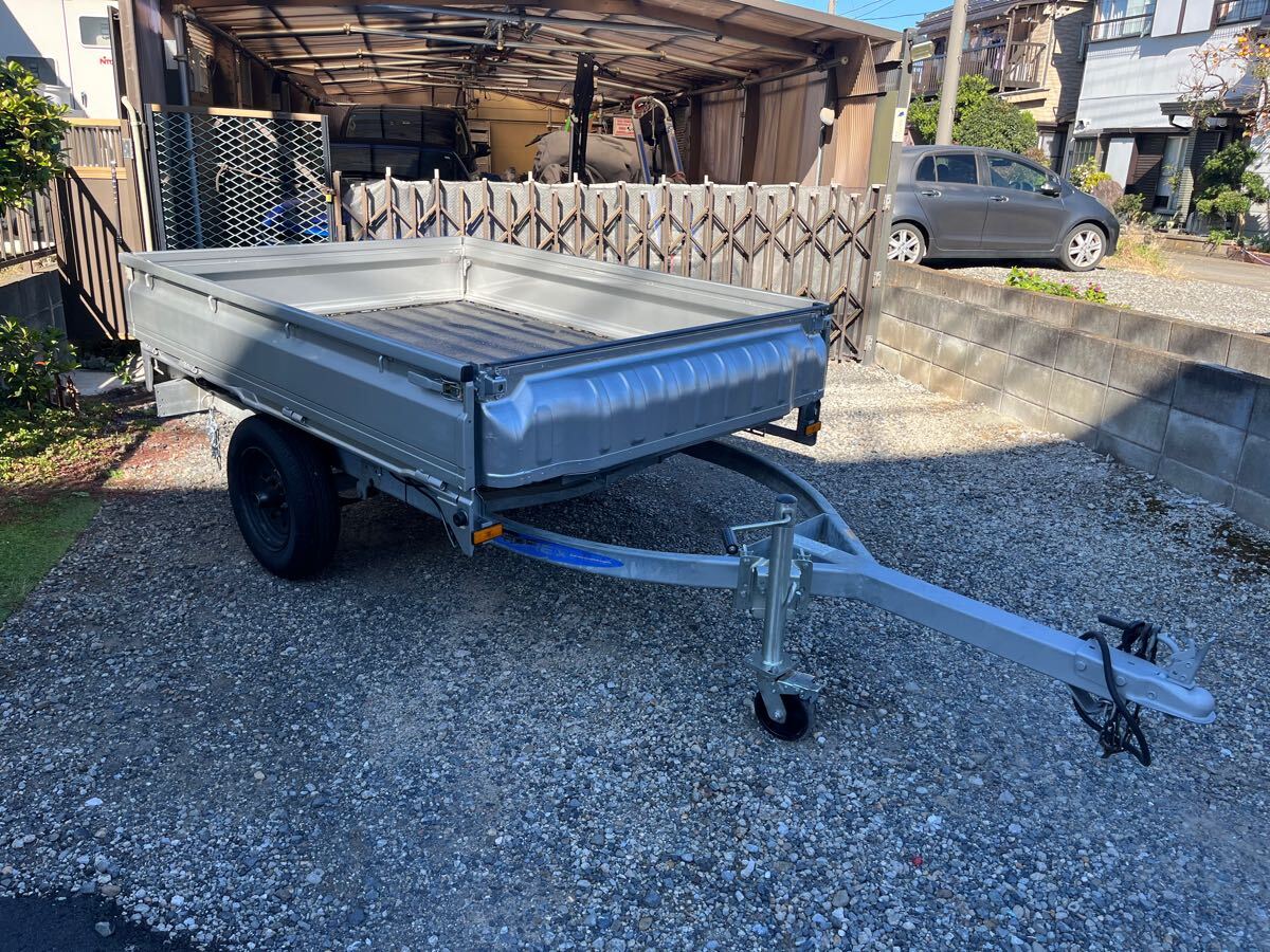 ソレックス カーゴトレーラー 最大積載量300kg 軽 車検返納済