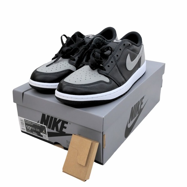 未使用品 NIKE AIR JORDAN 1 RETRO LOW OG CZ0790-003 ナイキ エア ジョーダン 1 ロー オリジナル レトロ 28.5 グレー ブラック