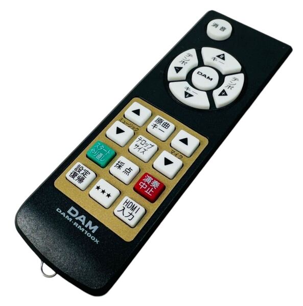 Cyber DAM HD サイバーダム (DAM-G100W/G100X/G100XⅡ) カラオケ 赤外線 リモコン DAM-RM100X