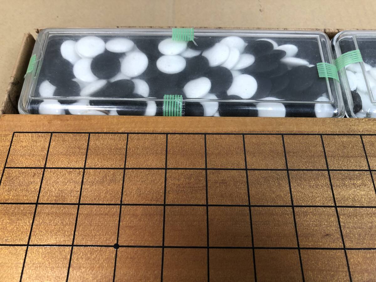 囲碁盤石 せんば丸棋謹製 碁盤 基石 セット