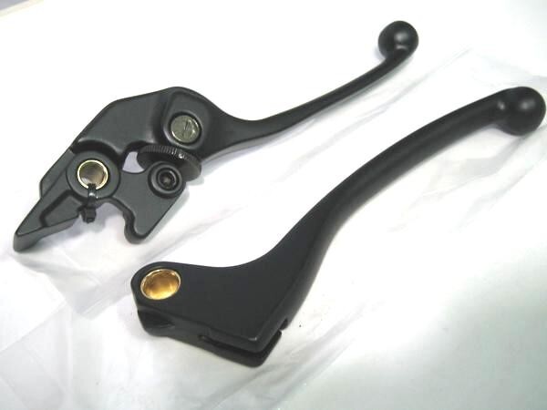 ★送料430円~ 新品 黒レバーSET ＊CB400SF ＊スパーダ ＊JADE