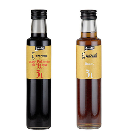 有機 バルサミコ酢(赤) 2年熟成&ホワイトバルサミコ酢(各250ml)★オーガニック★無添加・酸化防止剤不使用★究極のバイオダイナミック農法
