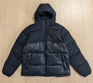 L 新品 adidas originals REGEN フード付き ジャケット アディダス オリジナルス パファージャケット ダウンジャケット ダウン ブラック
