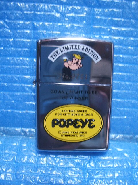 Yahoo!オークション -「popeyeポパイ」(Zippo) (ライター)の落札