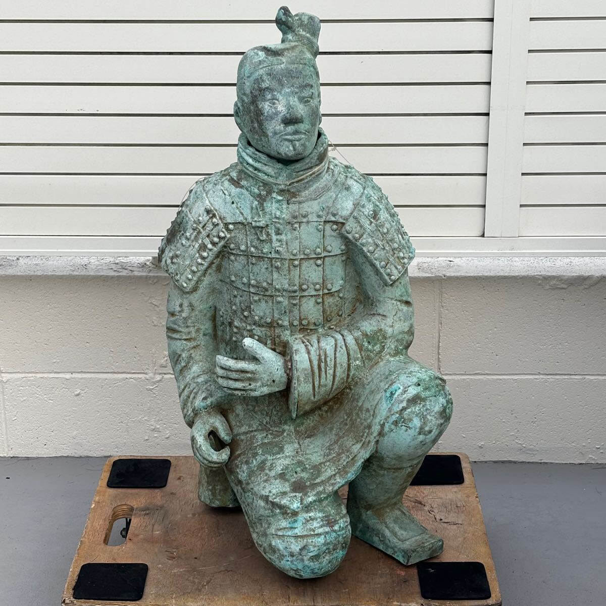 真的 官窯 中国古玩 中国古美術 唐物■青銅器 兵馬俑