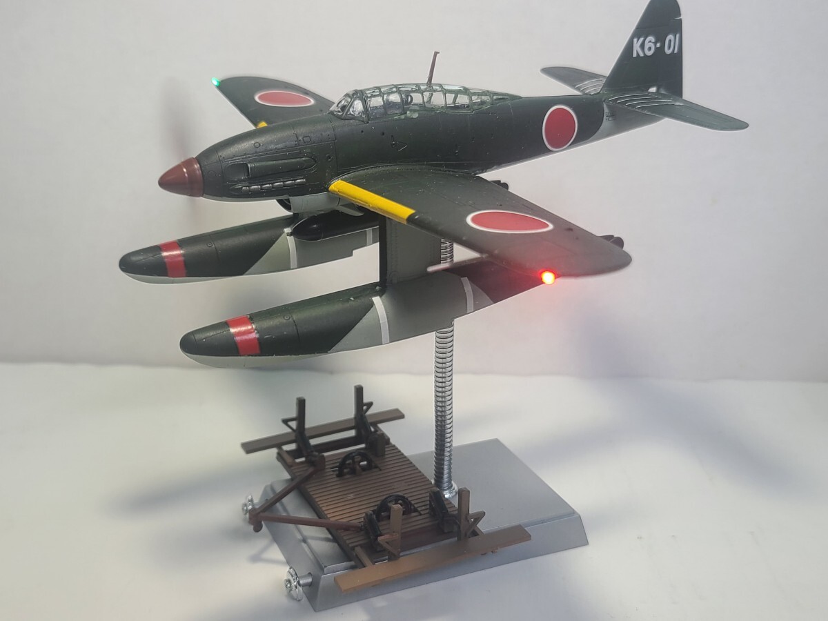 飛行機 戦闘機 プラモデル 日本軍 川西 N1K2-J 局地戦闘機 紫電