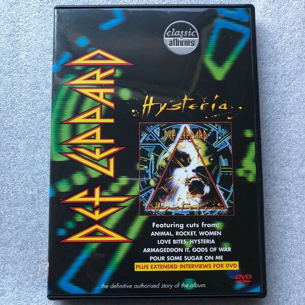 【 洋楽 中古 DVD 】DEF LEPPARD デフレパード ヒステリア HYSTERIA 激レア セル版 他多数出品中