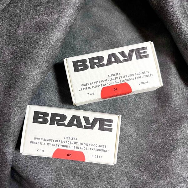 新品未開封 BRAYE LIPSLEEK リップスリックリップ&チーク 01 ARDOR 02 RORTY