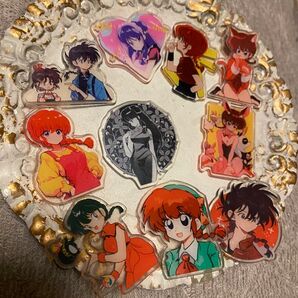 らんま2分の1アクリルパーツ4センチ