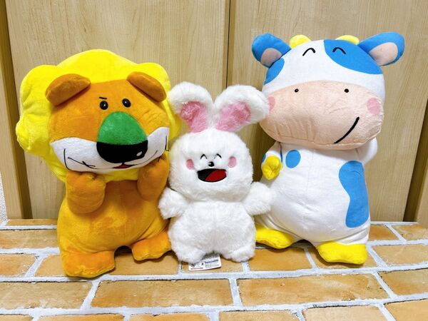 たべっ子どうぶつ ぬいぐるみ 3体