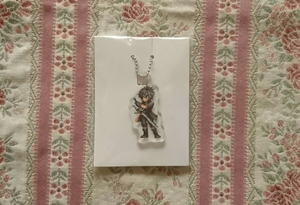 FINAL FANTASY BLAVE EXVIUS FFBE Noctis nokto acrylic fiber key holder Final Fantasy FF15 tight - lot 