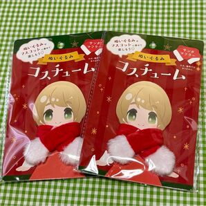 ぬいぐるみコスチューム サンタマフラー クリスマス ぬい用 ヲタ キャンドゥ セリア