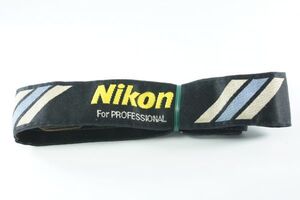 【送料無料 キレイ】Nikon ニコン for Professional スラッシュライン ストラップ プロフェッショナル ブルー 11fum15616770500