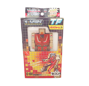 美品　タカラ　トランスフォーマー　ザ☆ヘッドマスターズ　トランスフォームJr クロームドーム C-101 完品