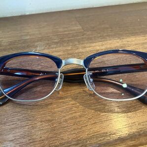 販売終了 モデル 杉本圭 KS-61 col.5 ネイビー/デミ 49□21-145