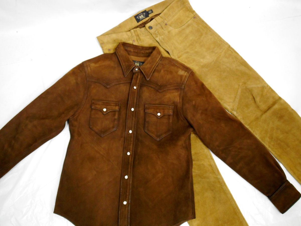 Yahoo!オークション -「rrl レザー シャツ」(ファッション) の Yahoo!オークション -「rrl レザー シャツ」(ファッション) の