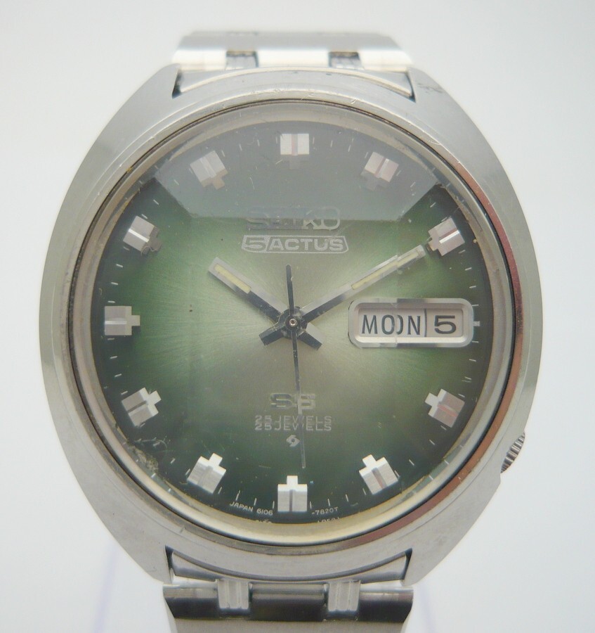 Seiko 5 Actus SS 6106-7600 25 JEWELS AUTOMATIC ORIGINAL RARE