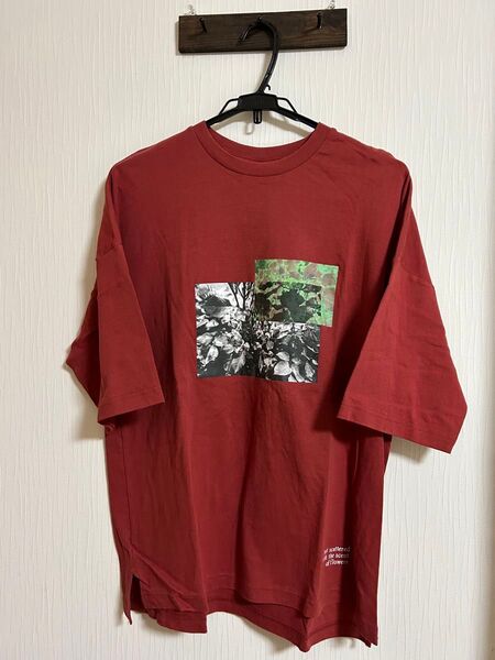 ユーズド GU プリントTシャツ Mサイズ メンズ