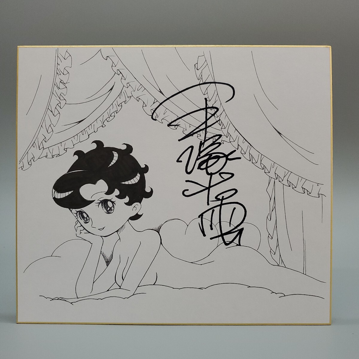 Yahoo!オークション -「手塚治虫 リボンの騎士」(サイン、直筆画 Yahoo!オークション -「手塚治虫 リボンの騎士」(サイン、直筆画