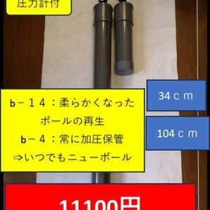 b-14&b-4 (ボール14個と4個用再生器のセット)セットでお買得 使い分ける ボール代金激減 環境保全貢献