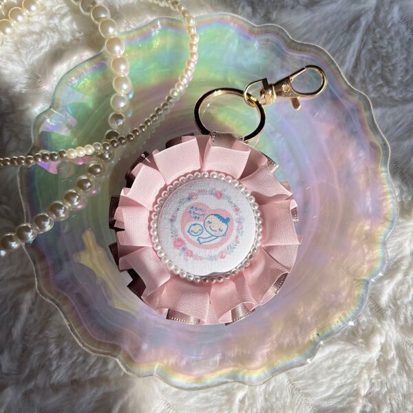 マタニティマーク ロゼット ハンドメイド