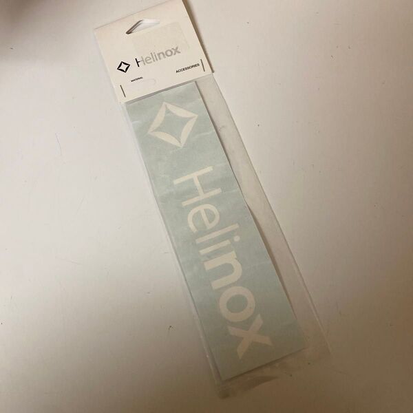 ヘリノックス (Helinox Home,Deco & Beach) ロゴステッカー L ホワイト 19759015010007