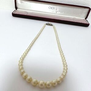 ベーシック真珠ネックレス パールネックレス 45cm ネックレス パール アクセサリー