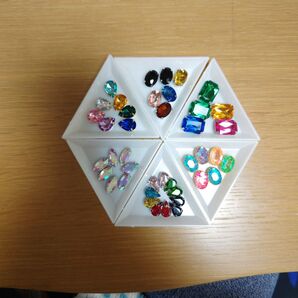 お得 ガラス アクリル ストーン 41個セット