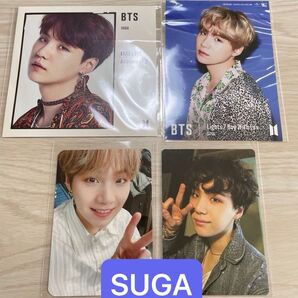 BTS SUGA ミニフォトなど4点セット