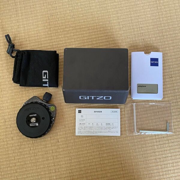 GITZO GS3750D ジッツオパノラマ式ディスク