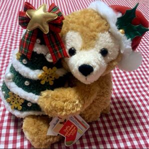 新品 タグ付き ディズニー クリスマス ダッフィー ツリー ぬいぐるみ