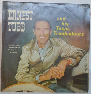 91124S 12LP★アーネスト・タブ/ERNEST TUBB AND HIS TEXAS TROUBADOURS★MCL-1044 