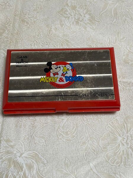 任天堂 ゲームウォッチ ミッキー&ドナルド