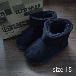 キッズ ブーツ ムートンブーツ