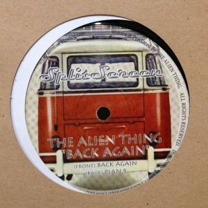 12inch レコード　THE ALIEN THING / BACK AGAIN