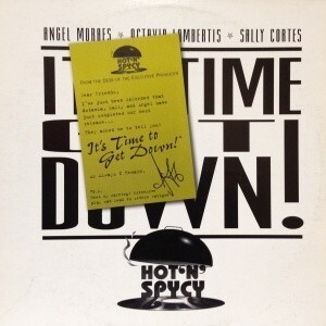 12inchレコード　ANGEL MORAES / IT'S TIME TO GET DOWN