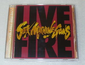 A2■SEXMACINEGUNS LIVE FIRE セックスマシンガンズ ライブファイヤー◆みかんのうた ほか