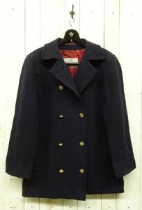 RETRO ヨーロッパ古着 ＊Aquascutum OF LONDON 　アクアスキュータム ＊ダブルウールジャケット ＊金ボタン　＊MADE IN ENGLAND 英国製　