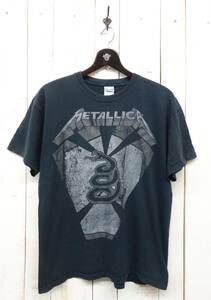 HARD ROCK TEE ＊Metallica　メタリカ ＊2012 EUROPE TOUR S/S T-SHIRTS ヨーロッパツアー　Tシャツ ＊ブラック系 L /G ＊GILDAN 　