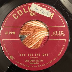 Carl Smith With The Tunesmiths You Are The One / Doorstep To Heaven US Original 7inch Hillbilly ロカビリー